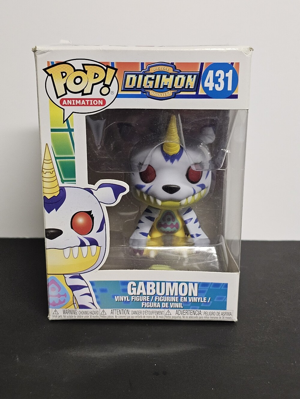Funko Pop Digimon Gabumon 431 Vaulted Anime Vinyl Figure New In Box